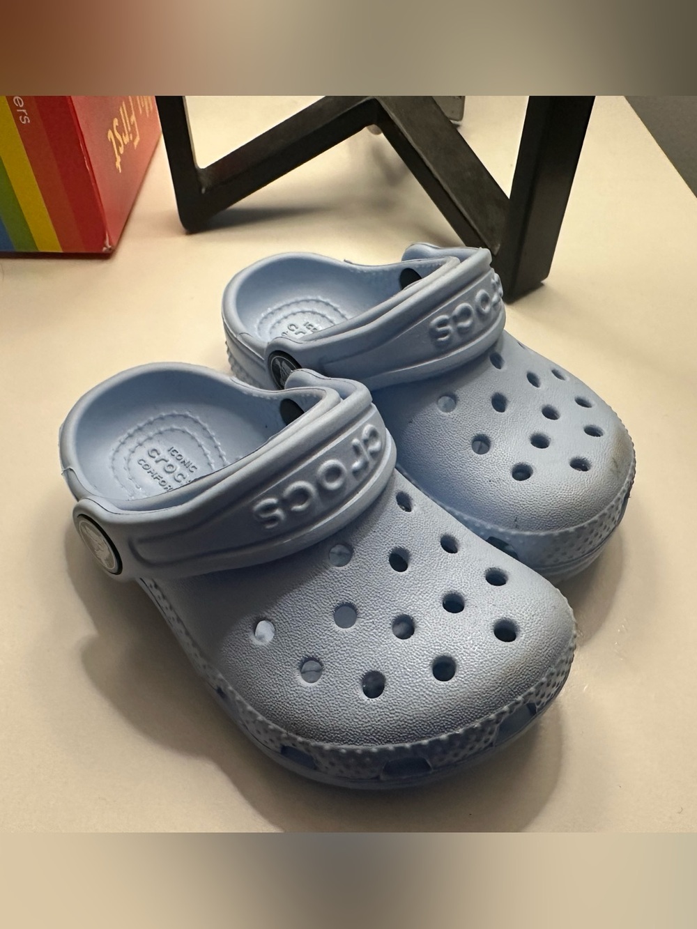 Blue Toddler Crocs